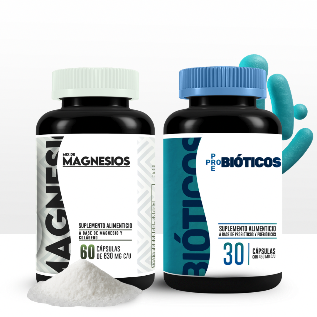 Pre-Probioticos+ Magnesio - Motilidad Intestinal