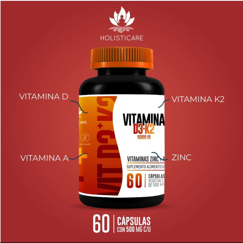 Mix Hongos Select + Vitamina D3+k2 - Kit Estimulación Inmune -(boost defensas)