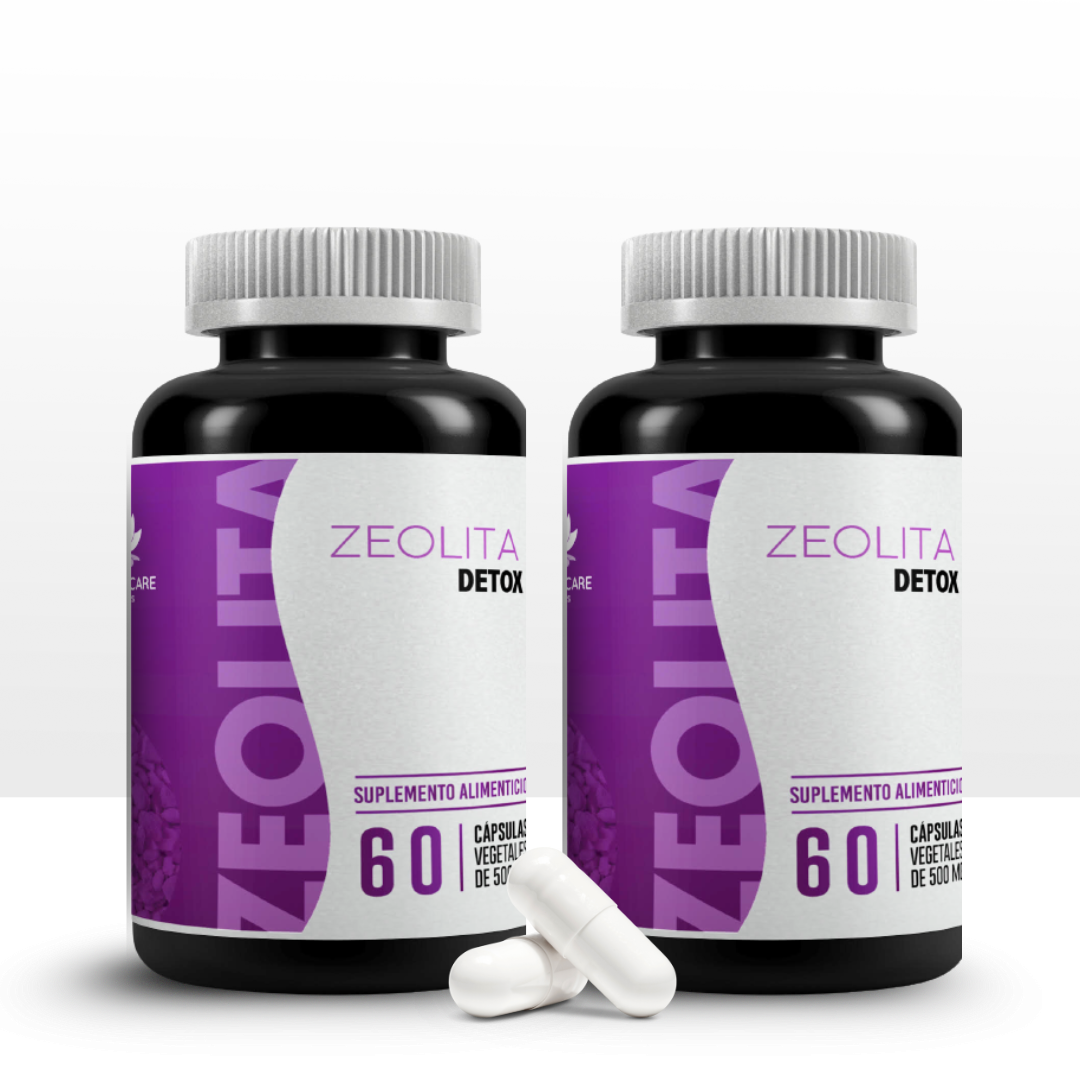Zeolita Detox Dúo - 60 cápsulas