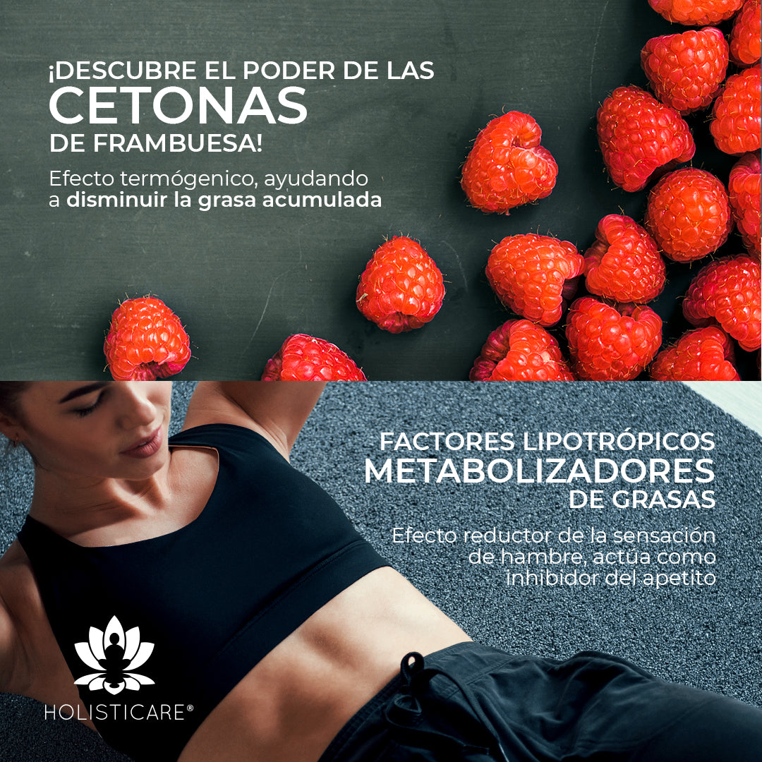 K-TO GO - Dúo Cetonas de frambuesa - Suplemento KETO- 60 cápsulas