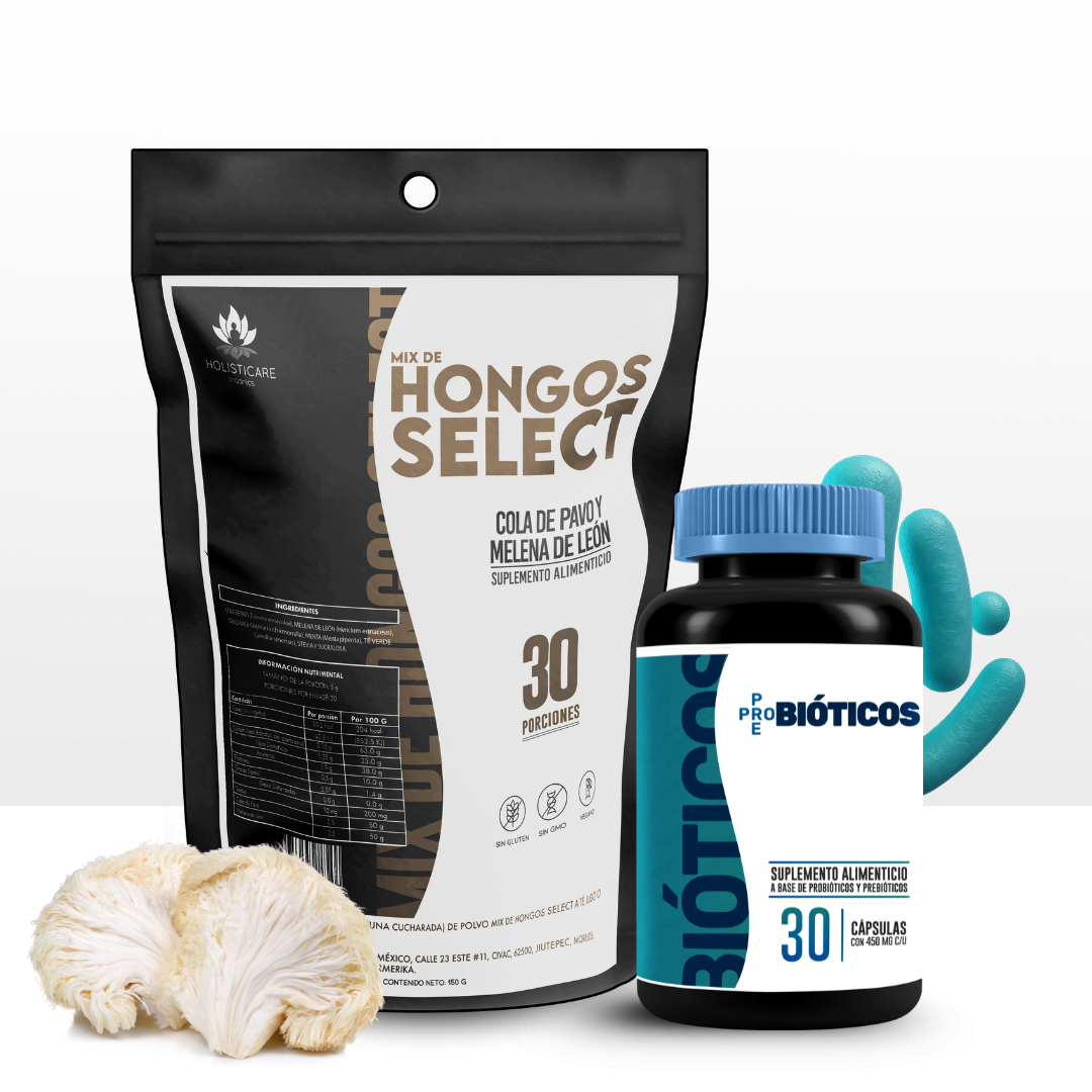 Mix Hongos Select + Pre-Probióticos - Kit Restauración Intestinal (Boost  intestinal)