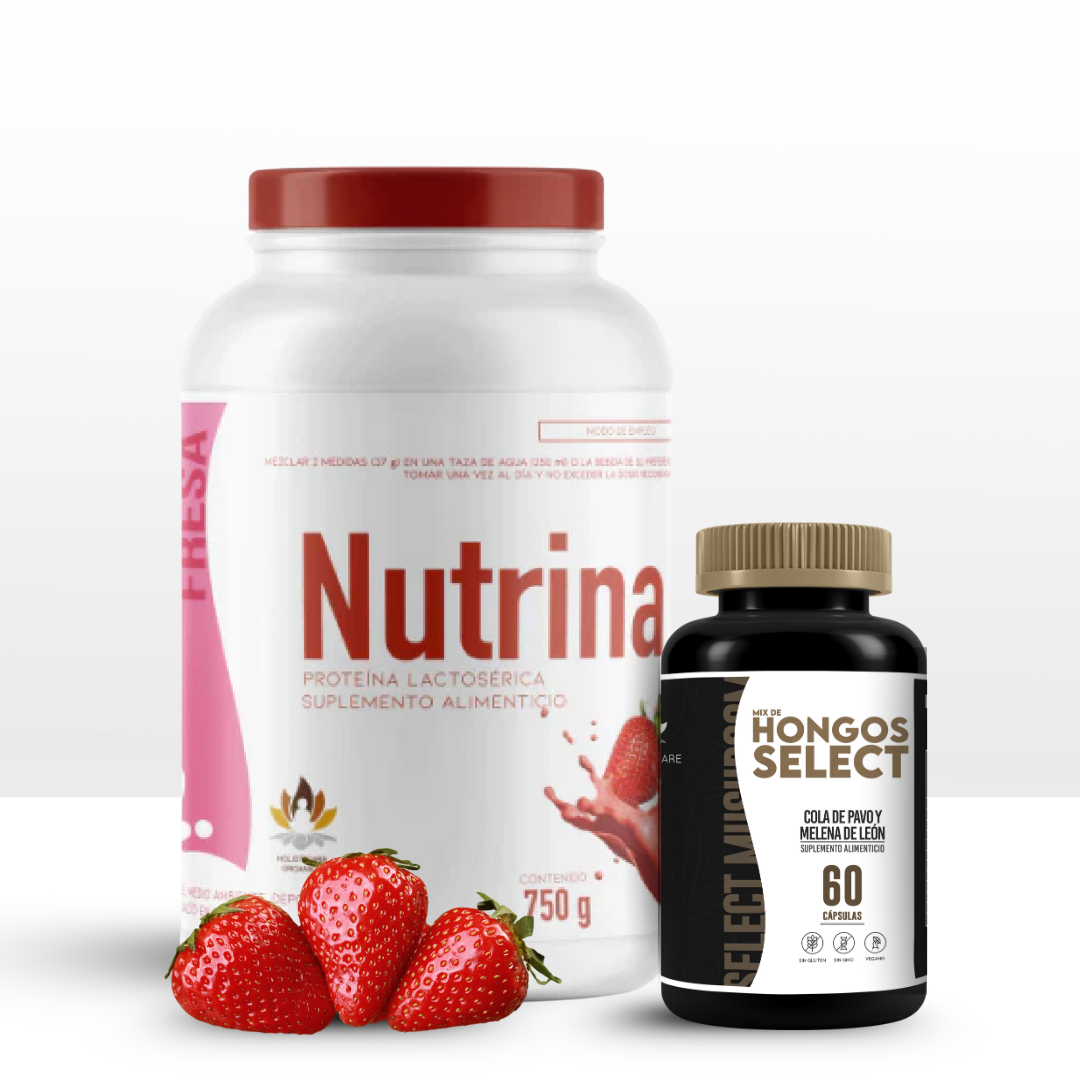 Kit Nutrina + Mix de Hongos Select Cáps
