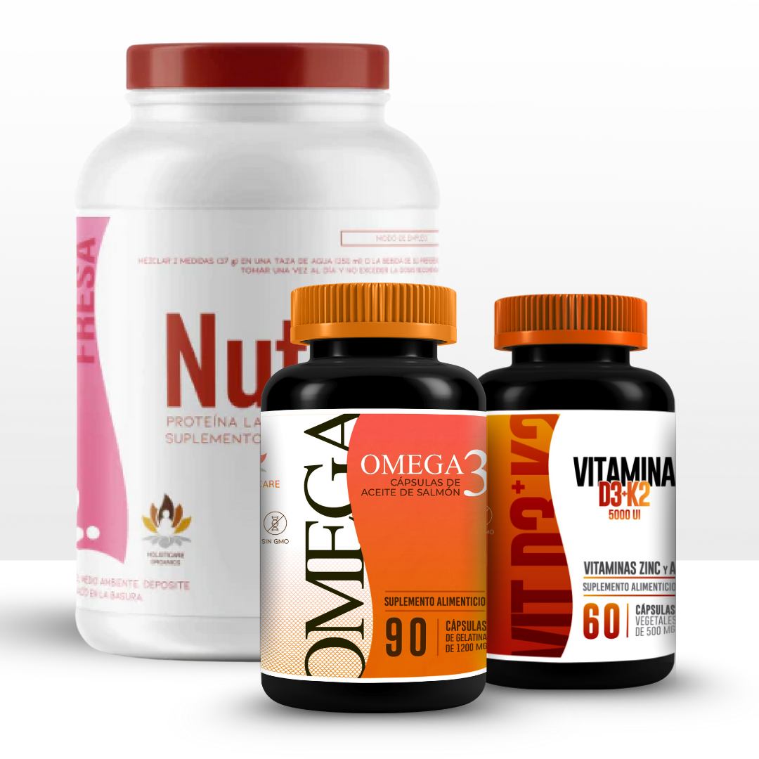 Nutrina + Omega 3 + Vitamina D3K2 - Enfermedades