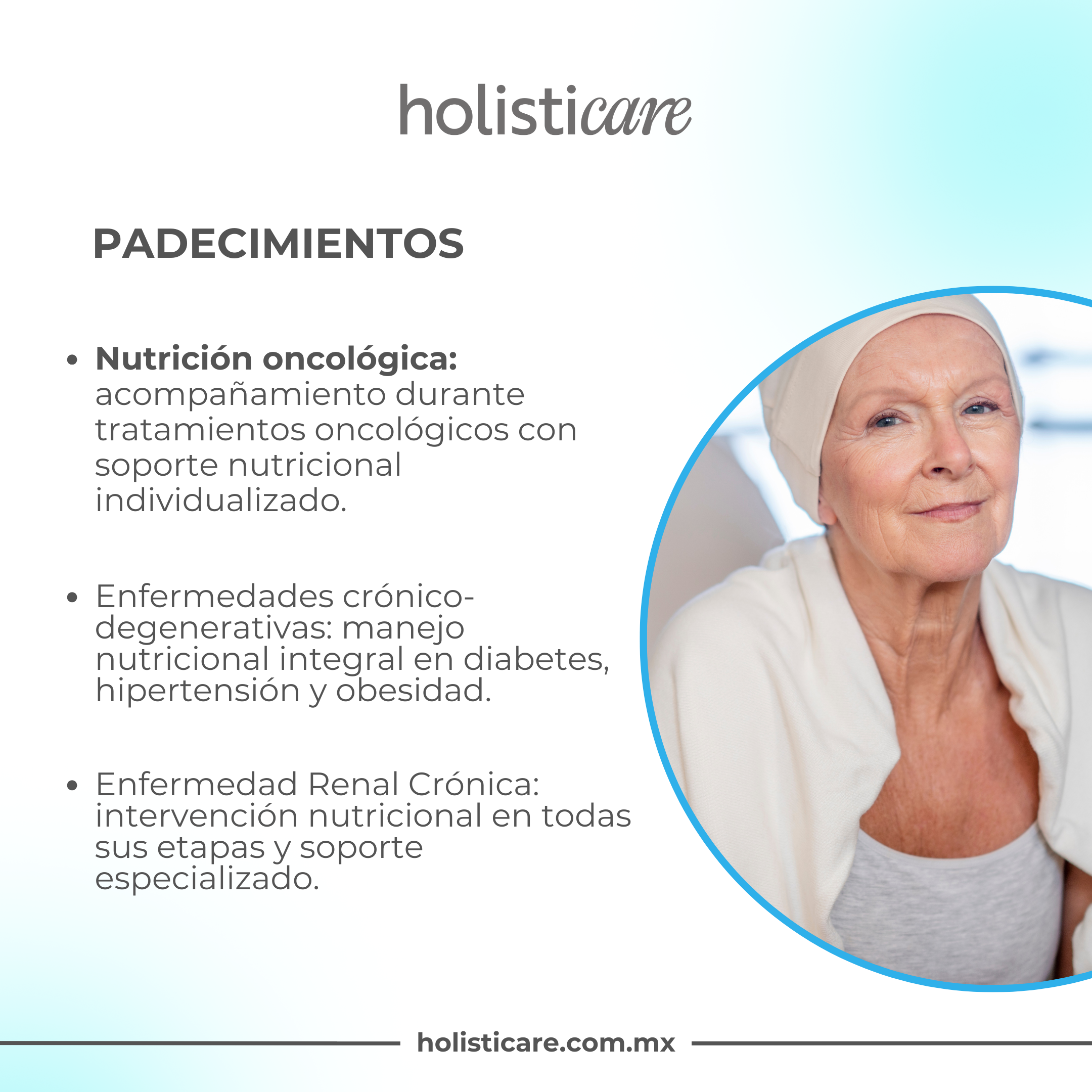 Lucia Flores | Nutrióloga Clínica |  Especializada en Oncología