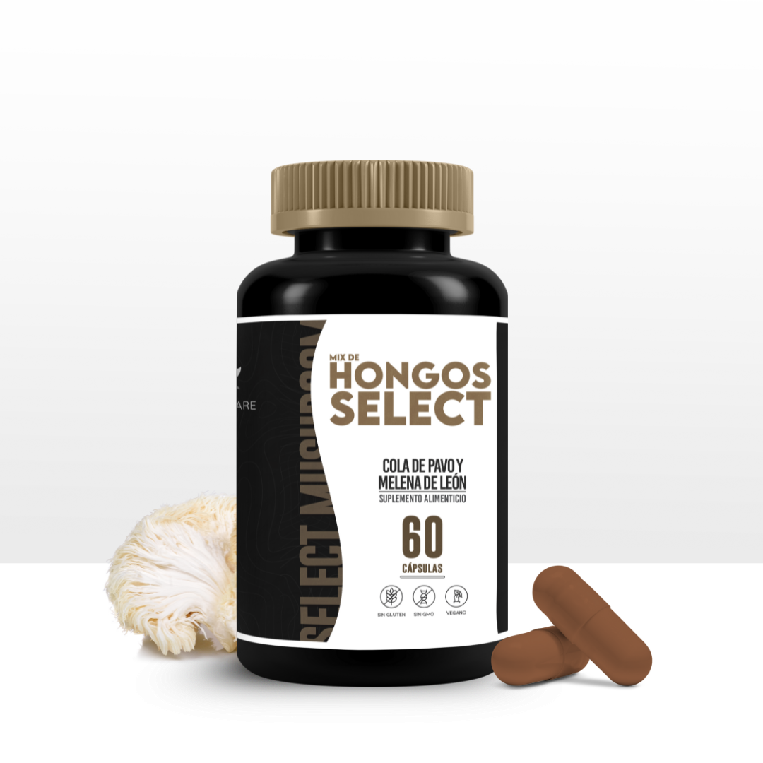 Kit Nutrina + Mix de Hongos Select Cáps