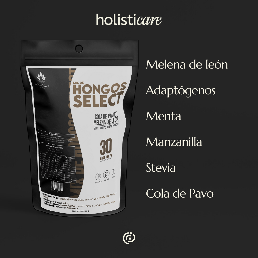 Mix de Hongos Select + Pre-Probioticos + Zeolita -Kit Detox