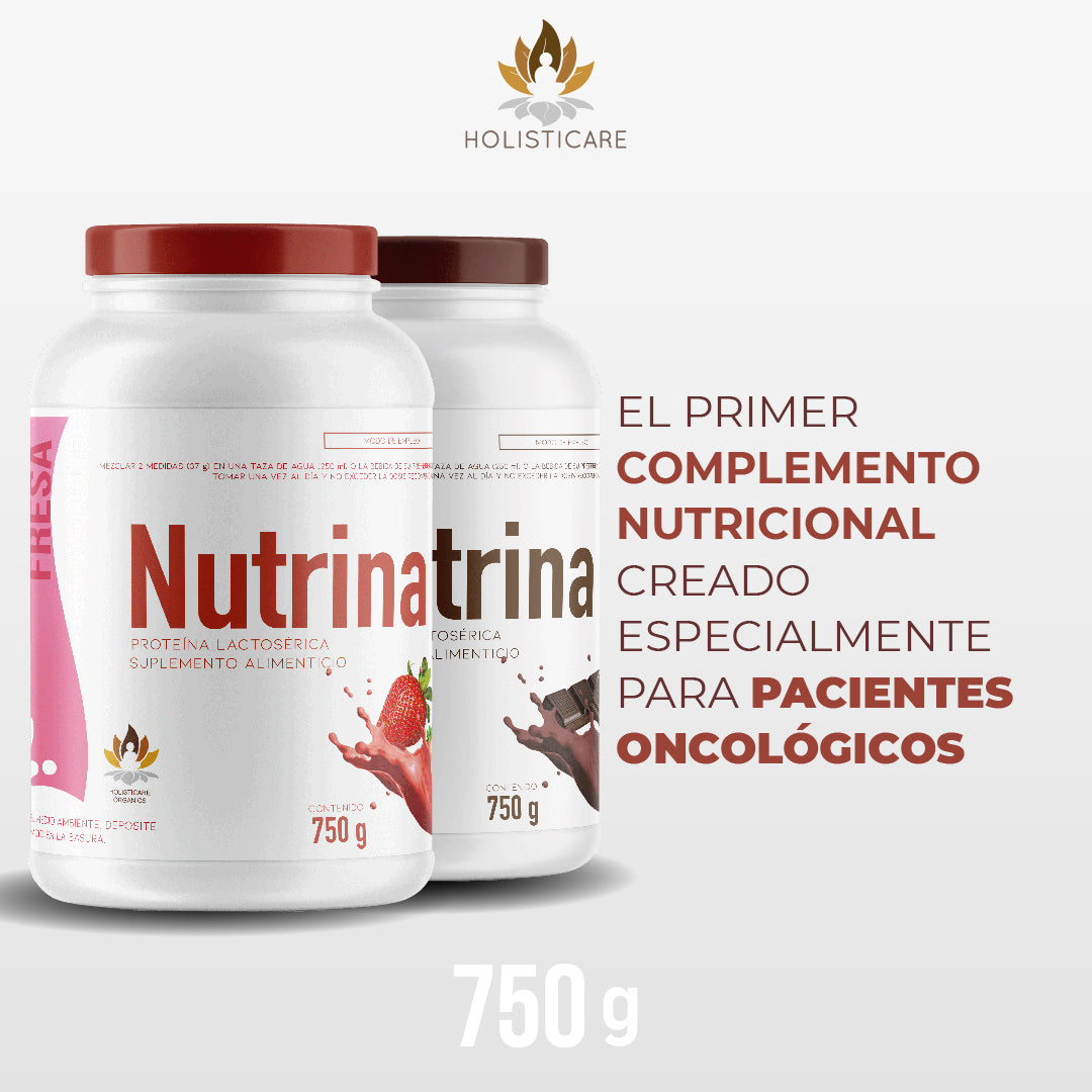 Nutrina - Proteína Lactosérica Para Pacientes Oncológicos 750gr + Omega 3 90 Caps POST OPERATORIO