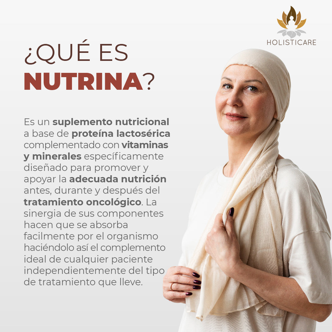 Nutrina - Proteína Lactosérica Para Pacientes Oncológicos 750gr + Omega 3 90 Caps POST OPERATORIO
