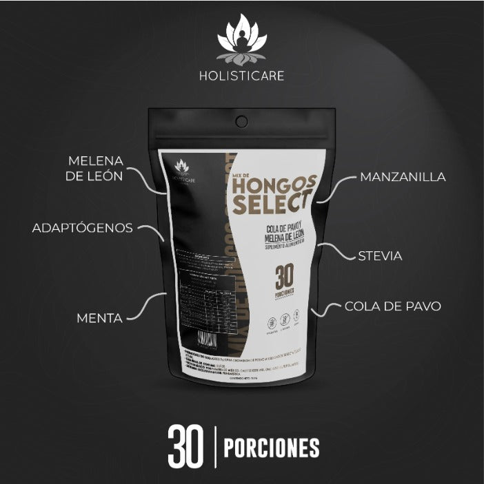 Mix Hongos Select + Vitamina D3+k2 - Kit Estimulación Inmune -(boost defensas)