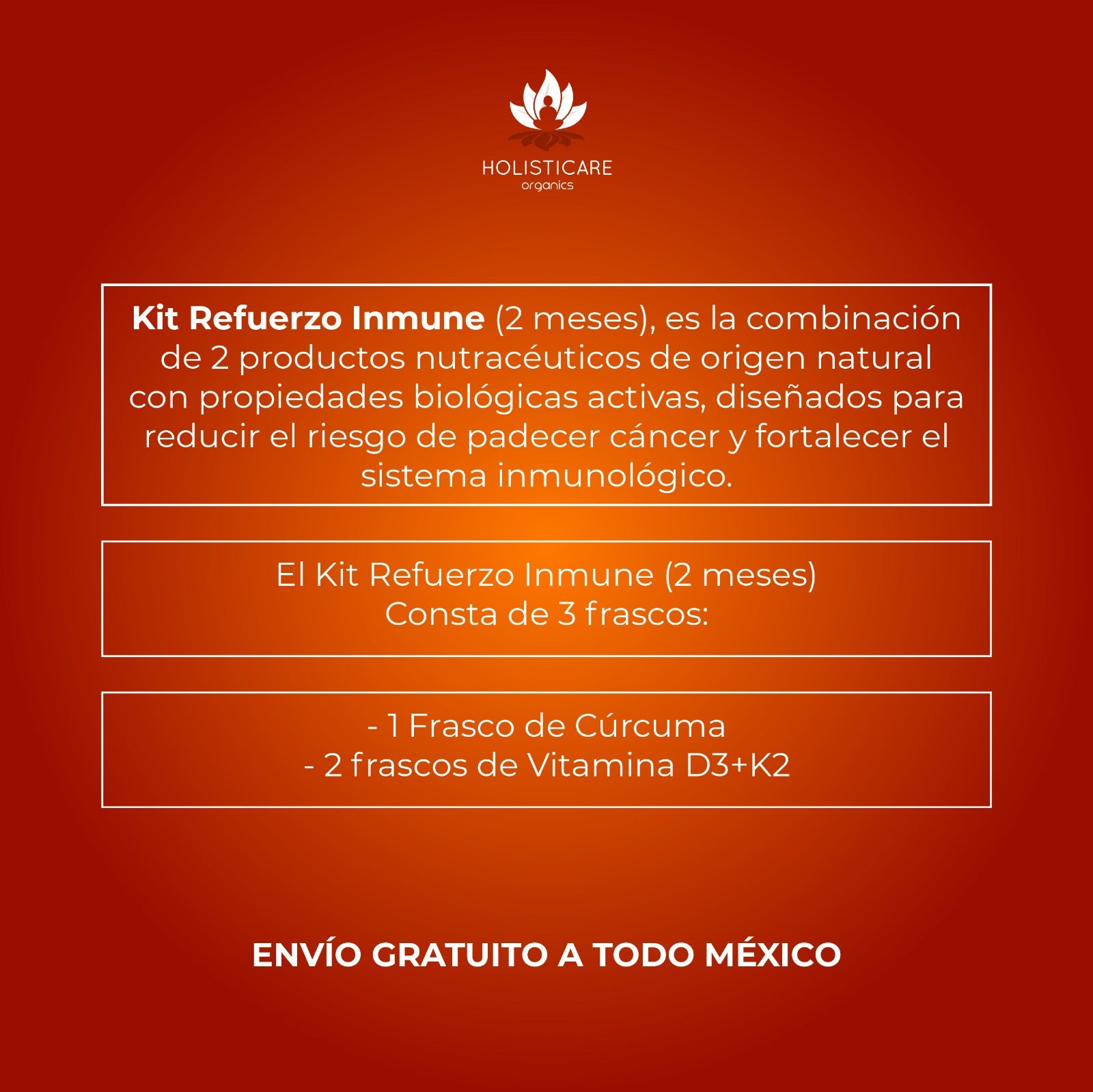 Vitamina D3 60 Cáps + Cúrcuma 60 Cáps KIT REFUERZO INMUNE