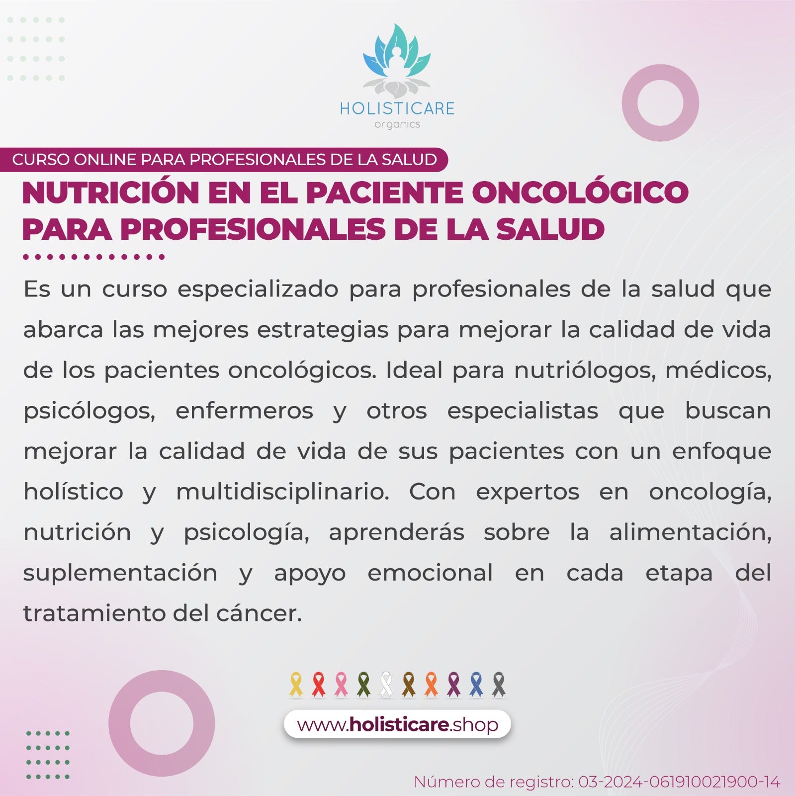 Nutrición En El Paciente Oncológico Para Profesionales De La Salud - Curso Online