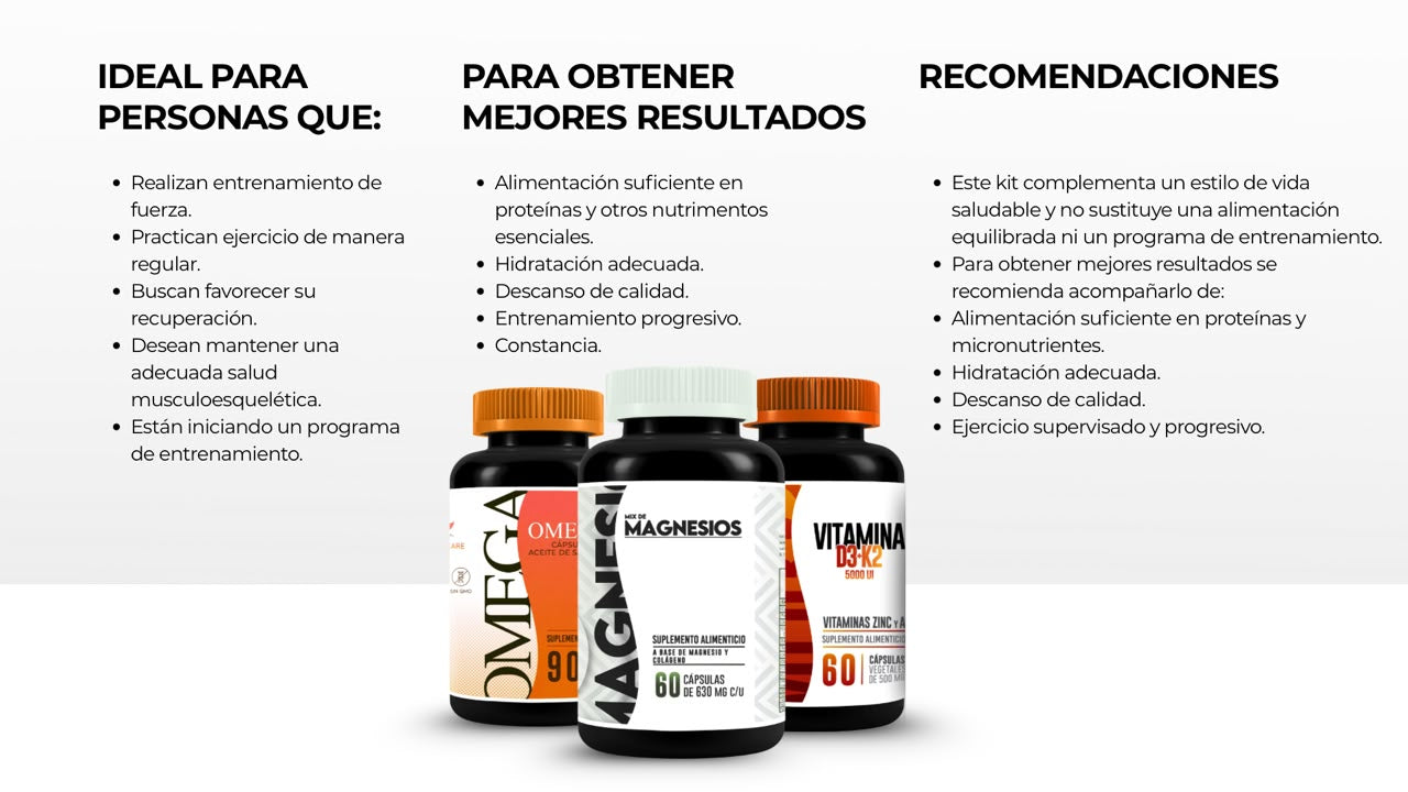 KIT FUERZA & RECUPERACIÓN – KAI FIT ZEN