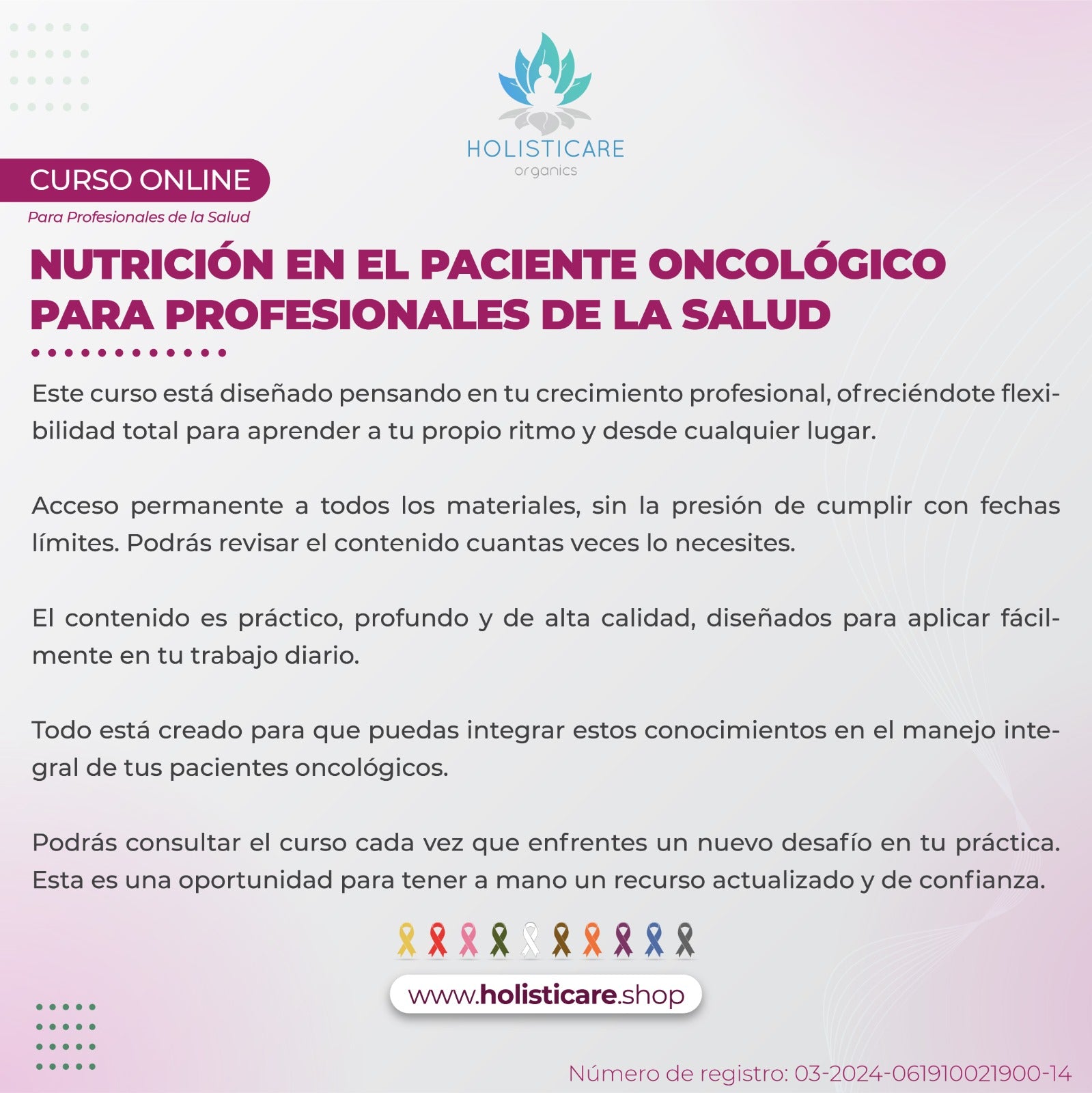 Nutrición En El Paciente Oncológico Para Profesionales De La Salud - Curso Online