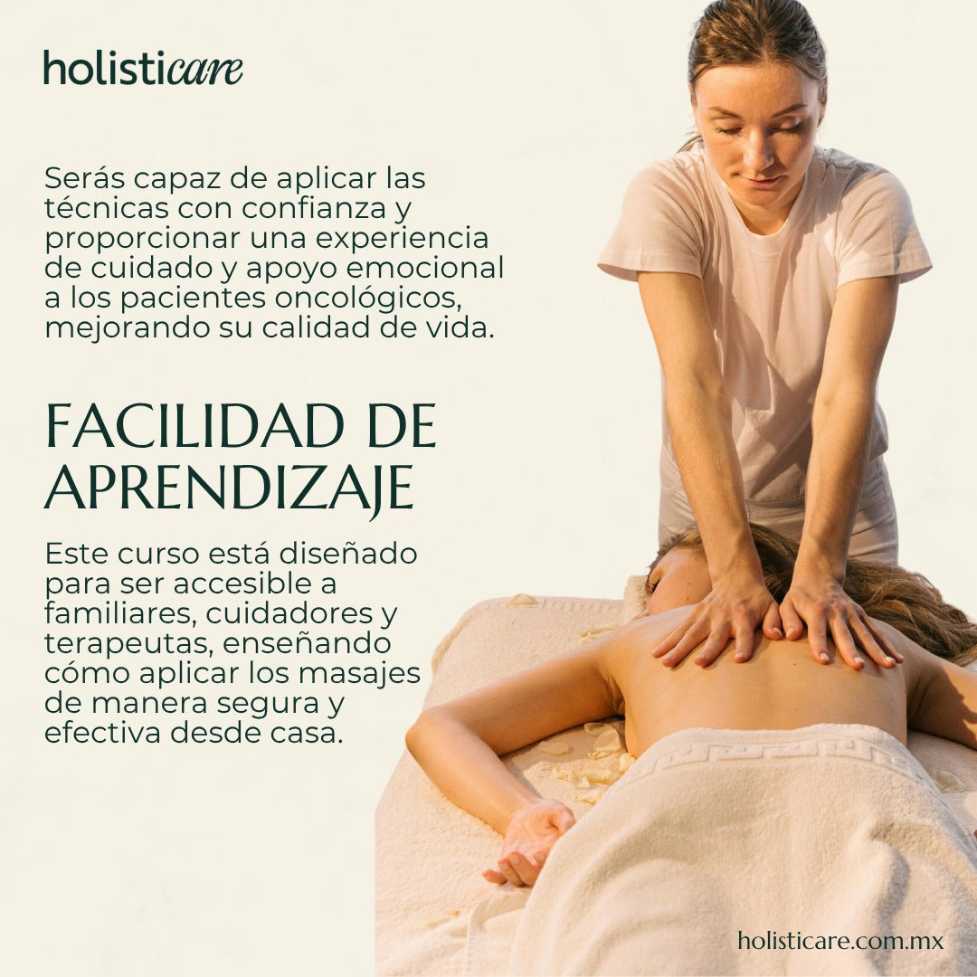 Curso Online: Masaje Corporal para Pacientes Oncológicos