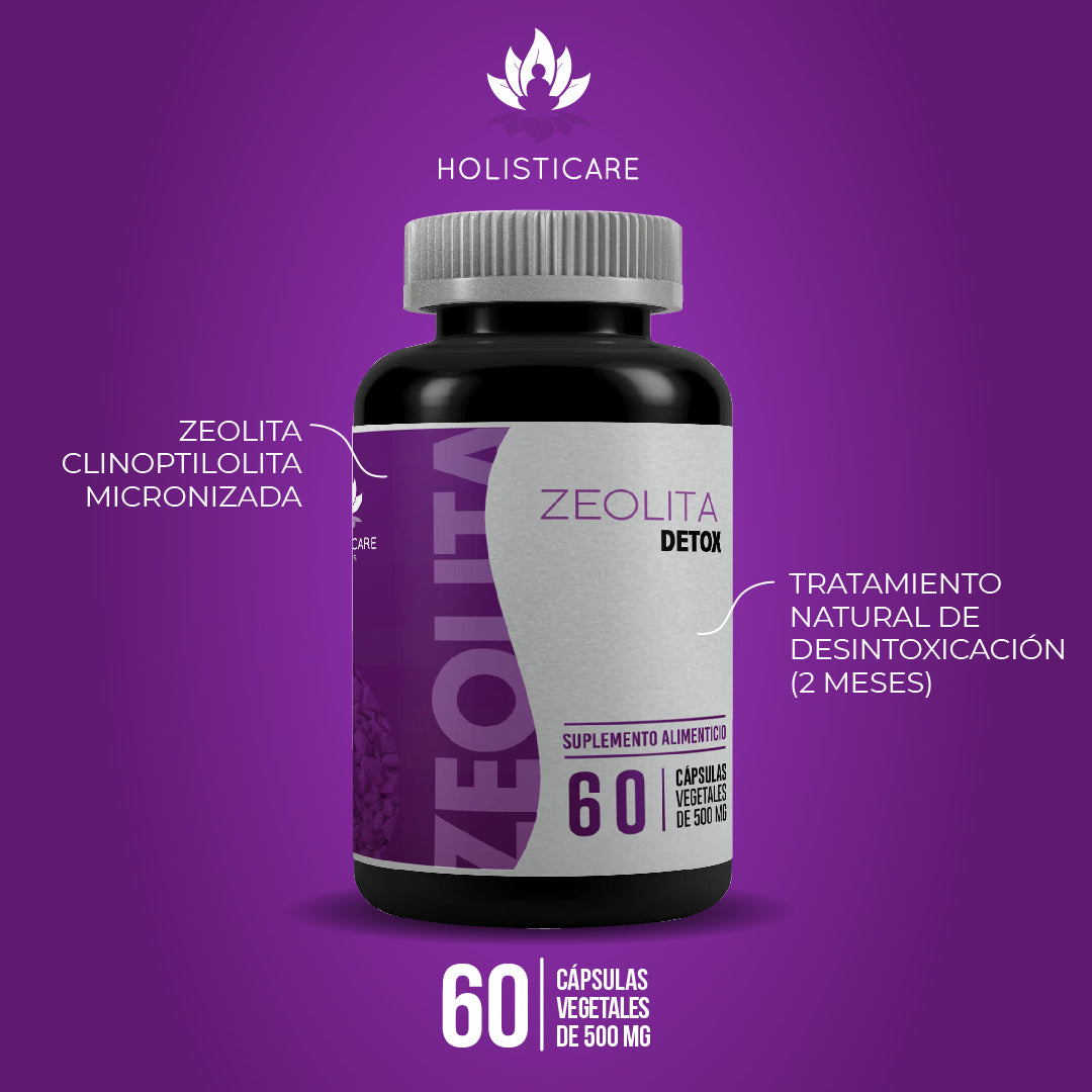 Cúrcuma -60 Cáps + Zeolita 60 Cáps ANTIOXIDANTE