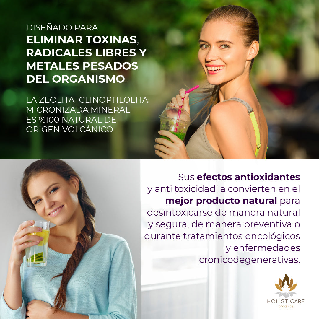 Vitamina D3+K2- 60 Caps + Zeolita 60 Caps POST QUIMIOTERAPIA